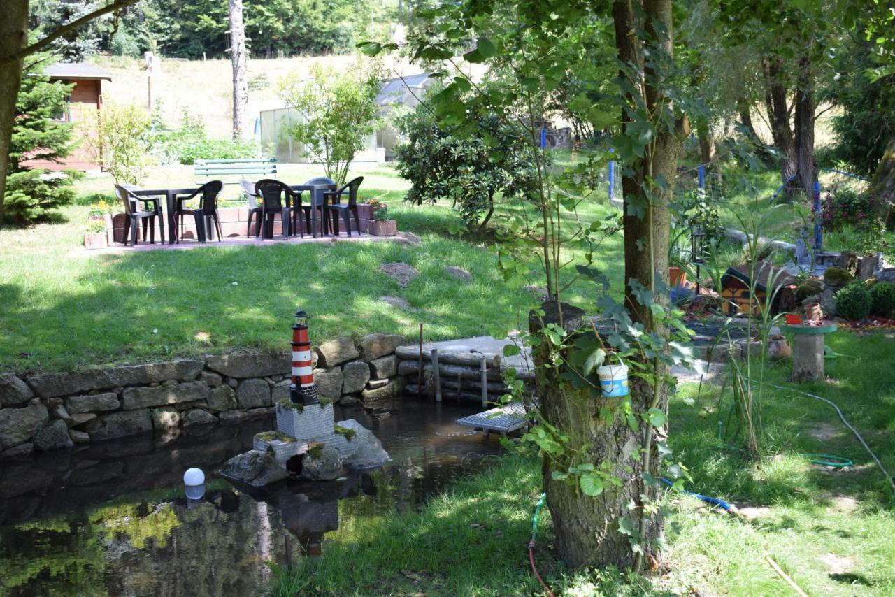 Ferienwohnung Waldmuehle Saupsdorf Eksteriør bilde