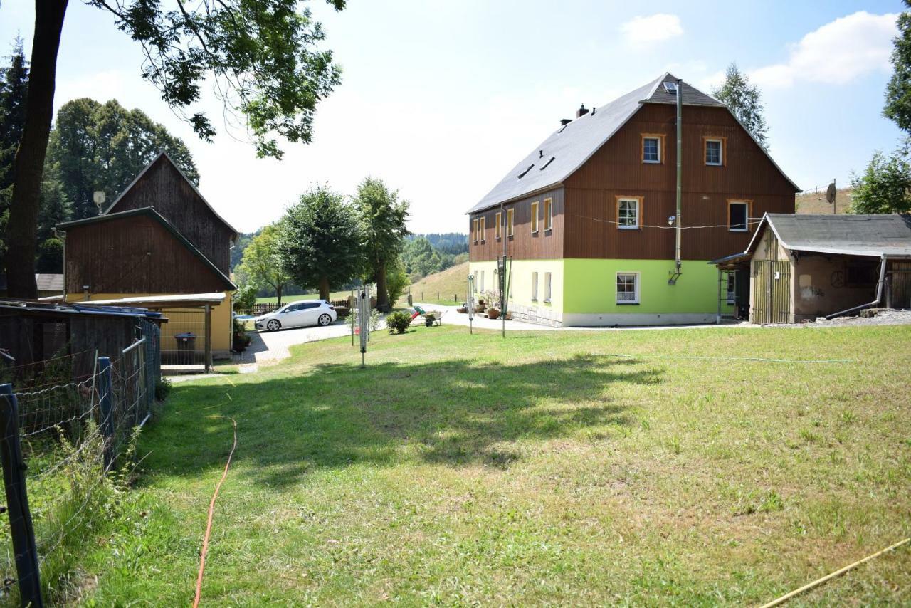 Ferienwohnung Waldmuehle Saupsdorf Eksteriør bilde