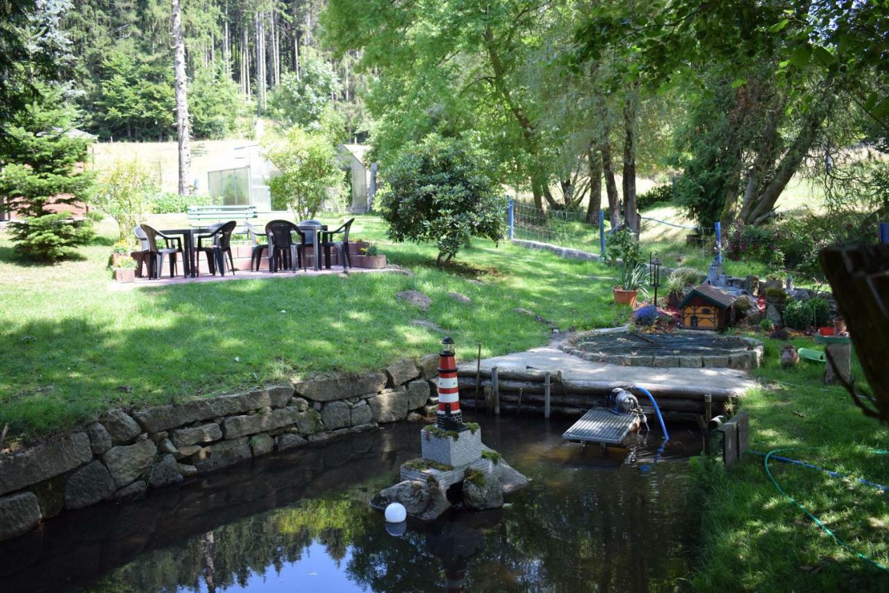 Ferienwohnung Waldmuehle Saupsdorf Eksteriør bilde